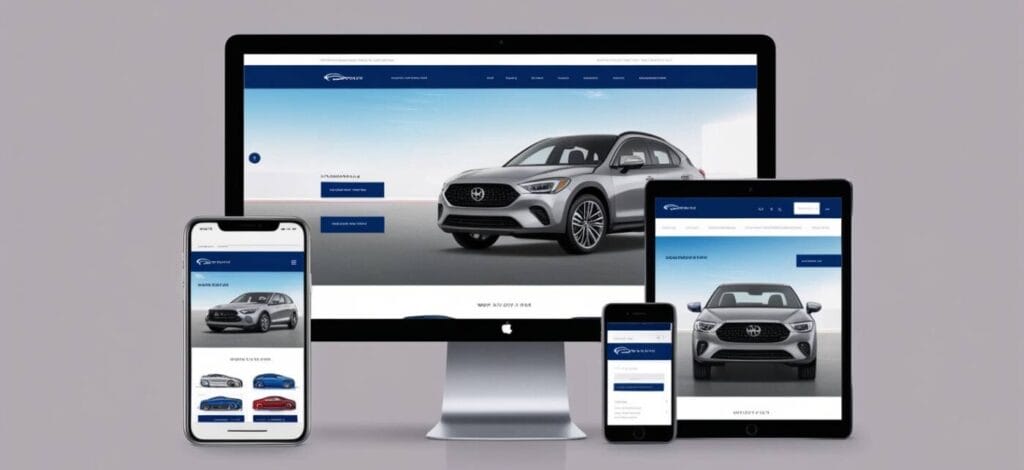 Autohaus Webseite Optimierung für mobile Geräte