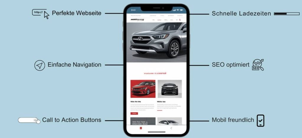 autohaus webseite wichtige inhalte