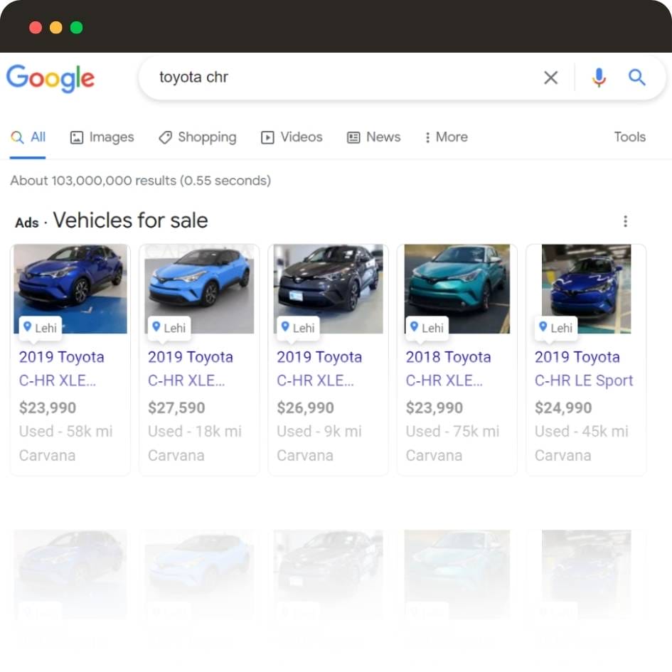 google vehicle ads für maximale sichtbarkeit