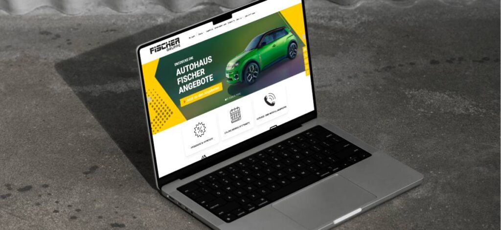 autohaus webseite mit wordpress